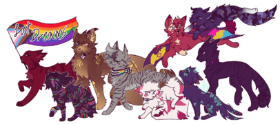 Header zu Pridemonth - Gezeichnet von Indy